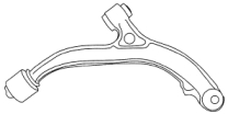 MARKOTA DODGE-SPA-0004 Suspension Control Arm-Lower